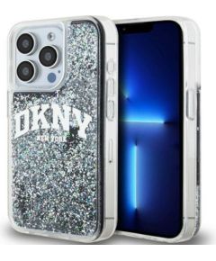 DKNY Apple  iPhone 15 Pro 6.1 hardcase Liquid Glitter Big Logo Black