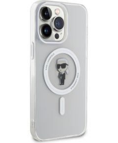 Karl Lagerfeld Apple  iPhone 14 Pro Max PC/TPU Case NFT Karl Ikonik Hard MagSafe Transparent