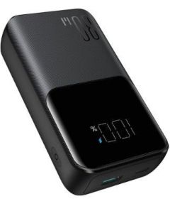 Joyroom   powerbank 30W 10000mAh with built-in Lightning and USB-C cables Black