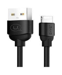 USAMS Apple  SJ245USB01, USB B - Lightning 8pin, 1 m Cabel Black