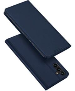 Dux Ducis Samsung  Galaxy A14 4G / 5G Cover with Flip Card Wallet Stand Case Blue