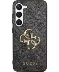 Guess Samsung  Galaxy S24 HC PU LEATHER 4G METAL LOGO Black