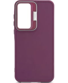 iLike Samsung  Galaxy A15 Hybrid case With Camera Stand Plum