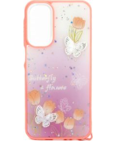 iLike Samsung  Galaxy A15 EPOXY CARTOON COVER Light Pink