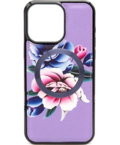 Evelatus Apple  iPhone 15 Pro Wallet  and Slim Cover Case Purple