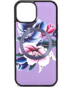 Evelatus Apple  iPhone 14 Wallet and Slim Cover Case Purple