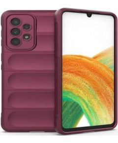 iLike Samsung  Galaxy A33 5G Shield Case flexible armored Plum