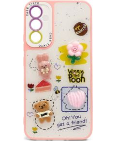 iLike Apple  iPhone 13 EPOXY CARTOON COVER Pink