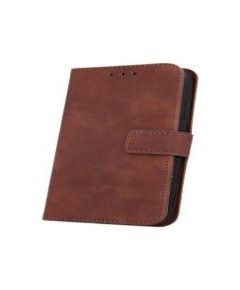 iLike Samsung  Galaxy A34 5G Smart Velvet case Brown