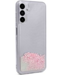 iLike Samsung  Galaxy A14 5G Silicone Case Water Glitter Pink