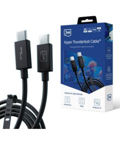 3MK   Hyper ThunderBolt Cable 240W Black