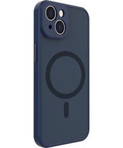 Evelatus Apple  iPhone 14 Hybird Case Whith Magsafe and Camera Protection PC+TPU Blue
