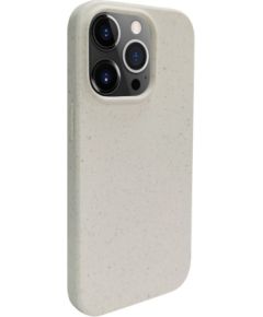 iLike Apple  iPhone 13 Pro Silicone plastic case Eco Print Design White