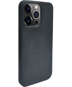 iLike Apple  iPhone 13 Pro Silicone plastic case Eco Print Design Black