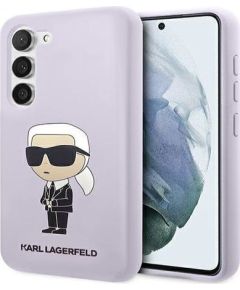 Karl Lagerfeld Samsung  Galaxy S23 Silicone Ikonik hardcase S911 Purple