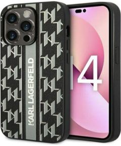 Karl Lagerfeld Apple  iPhone 14 Pro Max 6.7 Monogram Stripe Grey