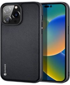 Dux Ducis Apple  iPhone 14 Pro Fino case cover nylon-covered Black