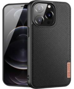 Dux Ducis Apple  Phone 13 Pro Fino case covered with nylon material Black