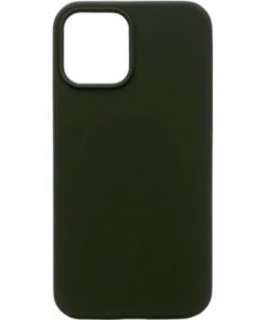 Evelatus Apple  iPhone 14 Premium Magsafe Soft Touch Silicone Case Dark Green