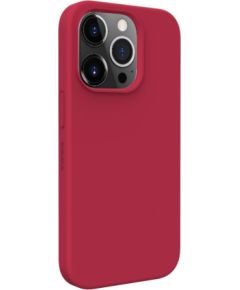 Evelatus Apple  iPhone 14 Premium Magsafe Soft Touch Silicone Case Dark Red