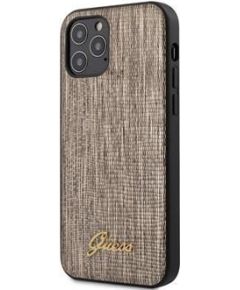 Guess   iPhone 12 Pro Max Lizard Cover Gold