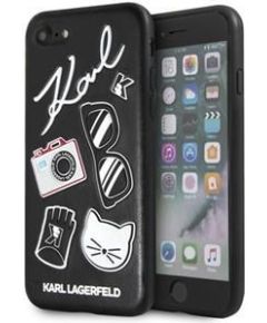 Karl Lagerfeld Apple  iPhone 7/8/SE2020 Pins Hard Case Black Black