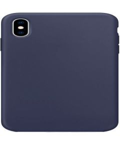 Evelatus Apple  iPhone Xs Max Premium Soft Touch Silicone Case Midnight Blue