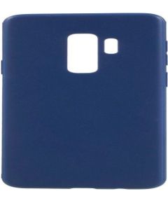 Evelatus Samsung  Galaxy S9 Plus Premium Soft Touch Silicone Case Midnight Blue