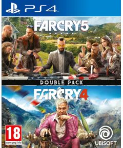 PS4 Far Cry 4 &amp; Far Cry 5 (Double Pack) Playstation 4 video spēle