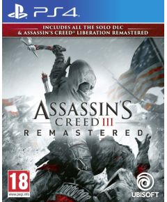 PS4 Assassin's Creed III Remastered Playstation 4 (PS4) video spēle