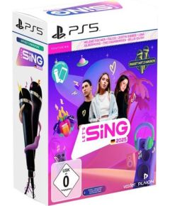 PS5 Lets Sing 2025 + 2 Mics Playstation 5 video spēle