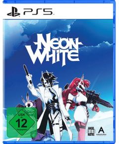 PS5 Neon White Playstation 5 video spēle