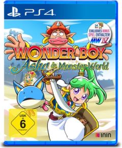 PS4 Wonder Boy Asha in Monster World Playstation 4 video spēle