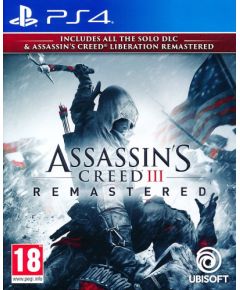 Assassins Creed III Remastered Playstation 4 (PS4) video spēle