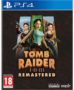 PS4 Tomb Raider I-III Remastered Starring Lara Croft Playstation 4 video spēle