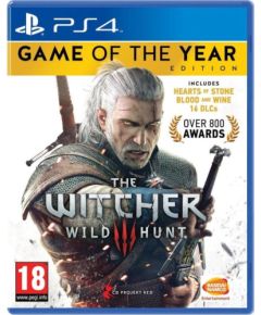 PS4 The Witcher 3 Wild Hunt Game Of the Year Edition Playstation 4 video spēle