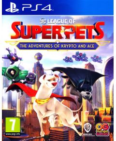 DC League of Super-Pets The Adventures of Krypto and Ace Playstation 4 (PS4) video spēle