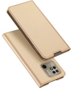 Dux Ducis Xiaomi  Redmi 10C Skin Pro Flip Case Gold