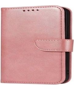 iLike Samsung  Galaxy A14 5G Cover with Flip Wallet Stand Pink
