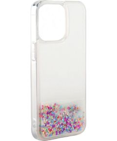 iLike Apple  iPhone 11 Silicone Case Water Glitter Rainbow