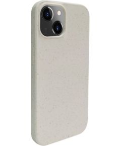 iLike Apple  iPhone 13 Silicone plastic case Eco Print Design White