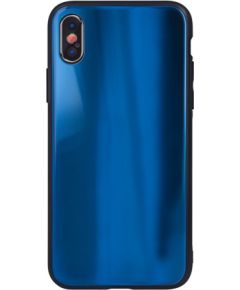 iLike Apple  iPhone XR Aurora Glass case Dark Blue