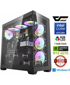 MDD Core i9-14900F 32GB 1TB SSD 2TB HDD RTX 4070 12GB Windows 11