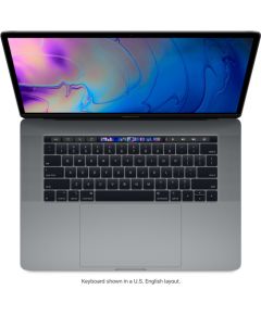 Apple MacBook Pro 2019 Retina 15" 4xUSB-C - Core i7 2.6GHz / 16GB / 256GB SSD - Space Gray (Atjaunināts, stāvoklis labi)