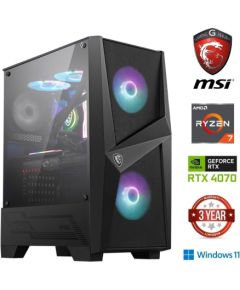 MDD Ryzen 7 5700g 16GB 512GB SSD NVME 2TB HDD RTX 4070 Windows 11