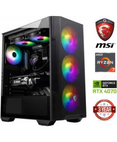 MDD Ryzen 7 5700g 32GB 1TB SSD NVME 2TB HDD RTX 4070 NoOs