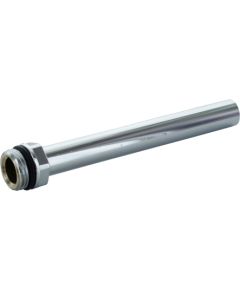 Carlo Poletti pieslēguma caurule 1/2`, d15, L-175mm, melna matēta (1 gab)