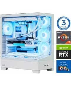 INTOP AQUA Ryzen 7 7700X 16GB DDR5 1TB SSD M.2 NVME RTX5070 12GB no-OS