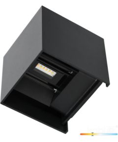 Ā.lampa QUERK 2x3W/3000K melna IP54