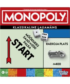 MONOPOLY Настольная игра Классическая Монополия (на эстонском яз.)
